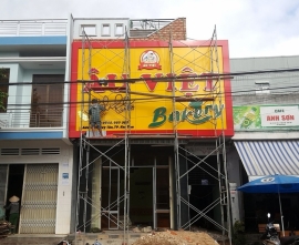 Thi công alu âu việt bakery