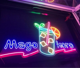 Gia công đèn led neonsign mango koro