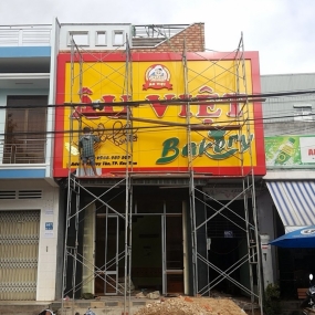 Thi công alu âu việt bakery